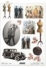 mannequins, tailor's dummy, mannequin, retro, car, fashion, hat box, Retro und Vintage, Schaufensterpuppen, Schneiderpuppe, Schaufensterpuppe, Auto, Mode, Hutschachtel, retro y vintage, maniquíes